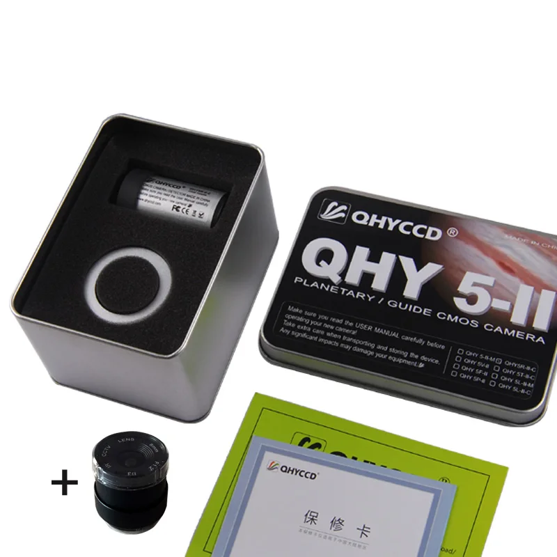 QHY 5R-II-C направляющая/Планетарная многофункциональная камера с бесплатным объективом CCTV 8 мм
QHY 5R-II-C направляющая/Планетарная многофункциональная камера с бесплатным объективом CCTV 8 мм