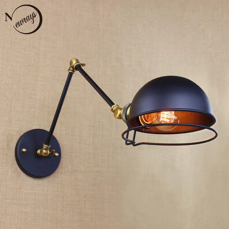 industrial style antique retro black metal wall lamp swing arm wall lighting for workroom Bathroom Vanity 2 applies arm Tornado
industrial style antique retro black metal wall lamp swing arm wall lighting for workroom Bathroom Vanity 2 applies arm Tornado