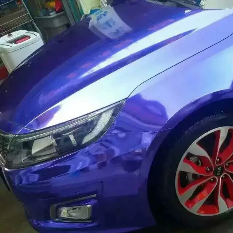 Highly stretchable Chrome Mirror vinyl wrap carbon foil with Air Bubble 1.52x18m/roll Dark Blue
Highly stretchable Chrome Mirror vinyl wrap carbon foil with Air Bubble 1.52x18m/roll Dark Blue