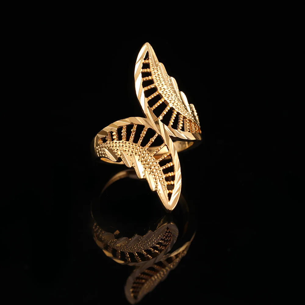 St.kunkka Yellow Gold Color Filled Big Butterfly Ring For Woman Wedding Party Charm Ring New Fashion Jewelry Accessories Gift
St.kunkka Yellow Gold Color Filled Big Butterfly Ring For Woman Wedding Party Charm Ring New Fashion Jewelry Accessories Gift