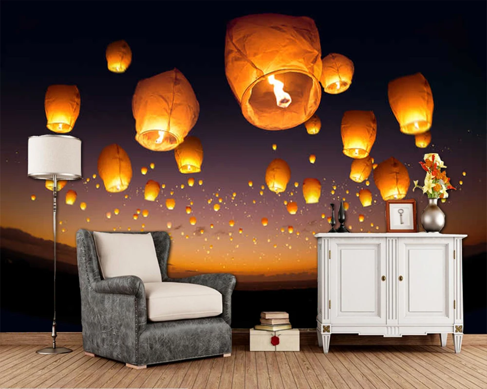 Flying lantern in the night sky 3d wallpaper,living room tv sofa wall bedroom wall papers home decor restaurant mural
Flying lantern in the night sky 3d wallpaper,living room tv sofa wall bedroom wall papers home decor restaurant mural