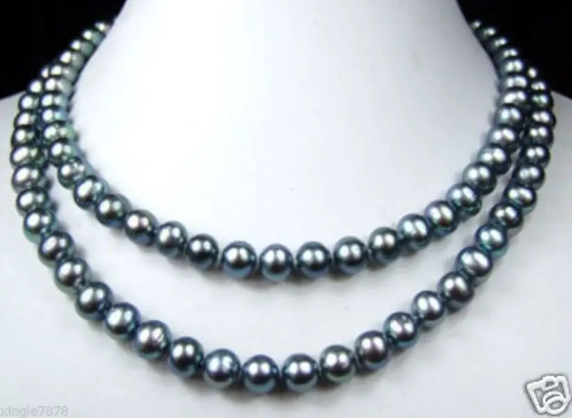 Длинное 36 "подлинное 7-8 мм черное жемчужное ожерелье
Длинное 36 "подлинное 7-8 мм черное жемчужное ожерелье