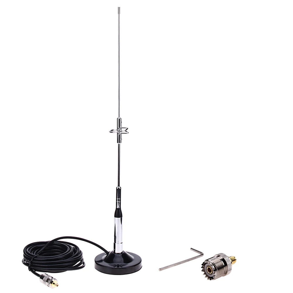 1set Nickelplated 770S Antenna+Magnetic Mount Base UHF-M Cable+Connector for Car Mobile Radio
1set Nickelplated 770S Antenna+Magnetic Mount Base UHF-M Cable+Connector for Car Mobile Radio