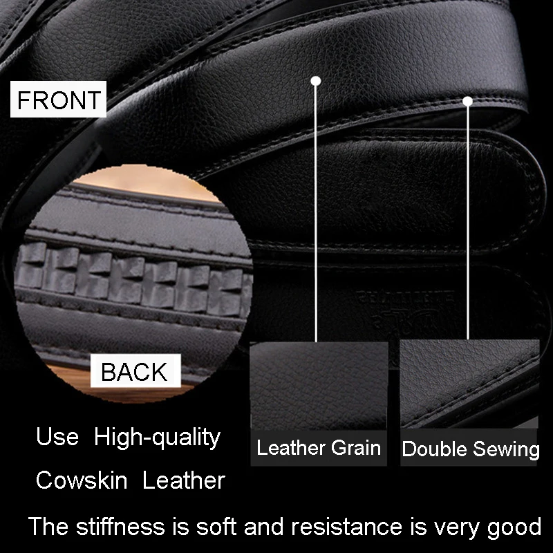 Men's Genuine Leather Belt High Quality New Designer Belts Men Luxury Strap Male Waistband Fashion Vintage Buckle Belt for Jeans
Men's Genuine Leather Belt High Quality New Designer Belts Men Luxury Strap Male Waistband Fashion Vintage Buckle Belt for Jeans