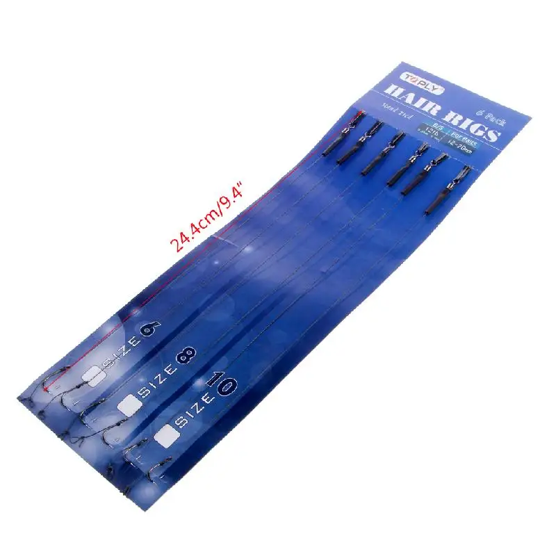 6Pcs Barbless Size 6 8 10 Carp Fishing Hook Tackle Hair Rigs Fishing Accessories Tackles
6Pcs Barbless Size 6 8 10 Carp Fishing Hook Tackle Hair Rigs Fishing Accessories Tackles