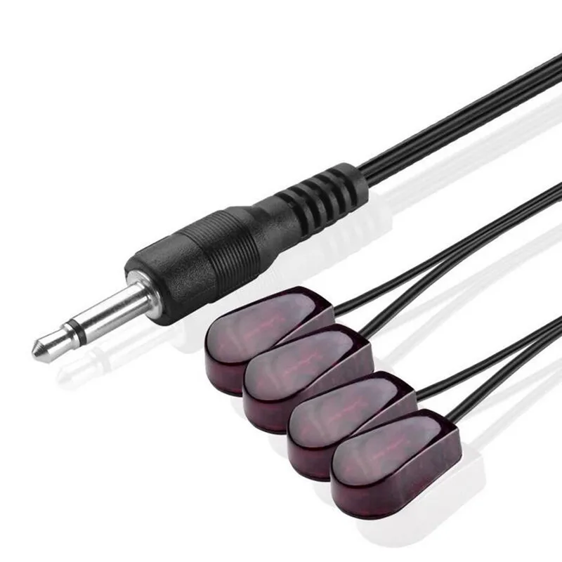IR Emitter Extender Extension Cable (10 Feet) - Quad 4 Head 3.5mm Jack Infrared with IR Repeater Extender System Kit, XBox One
IR Emitter Extender Extension Cable (10 Feet) - Quad 4 Head 3.5mm Jack Infrared with IR Repeater Extender System Kit, XBox One