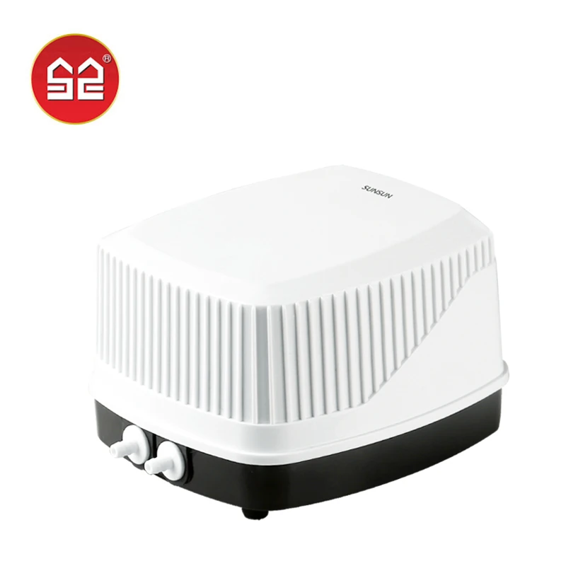 16L/min 10 Вт SUNSUN QB 210 Высокое Давление Низкий Уровень Шума 2 Выходе Диафрагмы