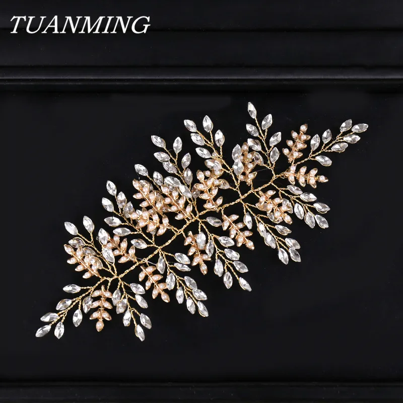 Rhinestone Bride Headbands Wedding Golden Bride Hair Jewelry Handmade Rhinestone Hair Accessories
Rhinestone Bride Headbands Wedding Golden Bride Hair Jewelry Handmade Rhinestone Hair Accessories