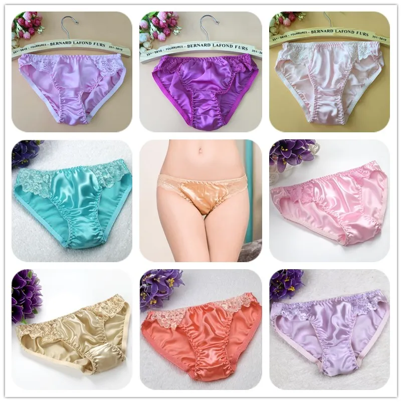 100% Silk Sexy Lace Panties Seamless Women Underwear Briefs Silk for Ladies Bikini SatinTransparent Lingerie (Accept Mixed Size)
100% Silk Sexy Lace Panties Seamless Women Underwear Briefs Silk for Ladies Bikini SatinTransparent Lingerie (Accept Mixed Size)