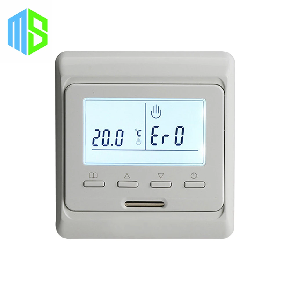 220V 16A LCD Screen Weekly Programmable Electric Digital Floor Heating Room Air Thermostat Warm Floor Temperature Controller
220V 16A LCD Screen Weekly Programmable Electric Digital Floor Heating Room Air Thermostat Warm Floor Temperature Controller