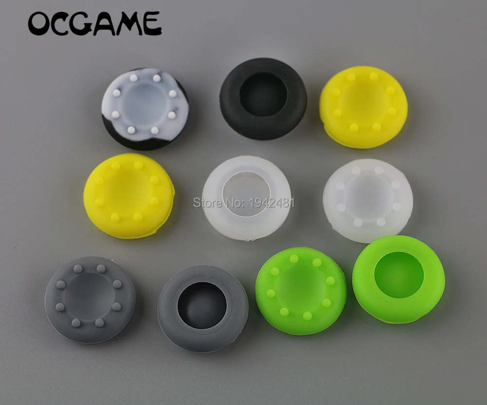 100 шт./лот силиконовый джойстик OCGAME высокого качества крышка контроллера для PS3/