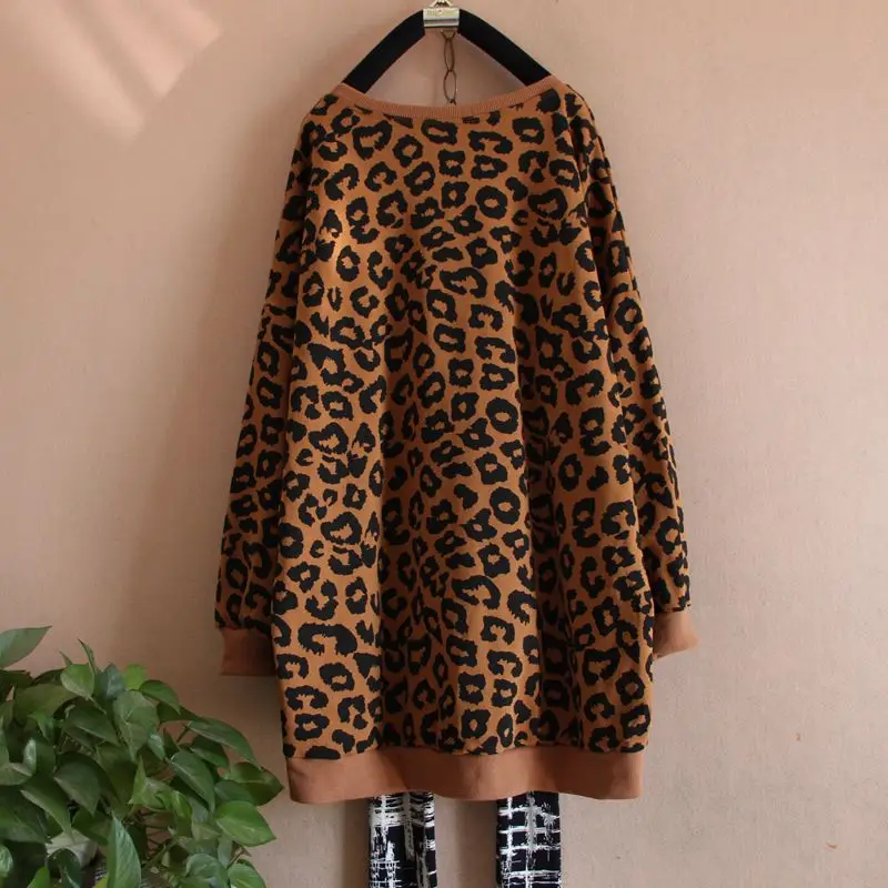 tshirts baggy t shirt bust 132 cm Spring Plus size cotton o-neck long-sleeve T-shirt Leopard Print big shirt loose basic
tshirts baggy t shirt bust 132 cm Spring Plus size cotton o-neck long-sleeve T-shirt Leopard Print big shirt loose basic