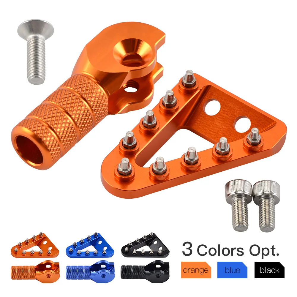 Brake Pedal Plate and Shift Lever Tip For KTM EXC SX SXF XC XCF XCW EXCF TPI SD 6D125 200 250 300 350 400 450 500 2017-2022
Brake Pedal Plate and Shift Lever Tip For KTM EXC SX SXF XC XCF XCW EXCF TPI SD 6D125 200 250 300 350 400 450 500 2017-2022