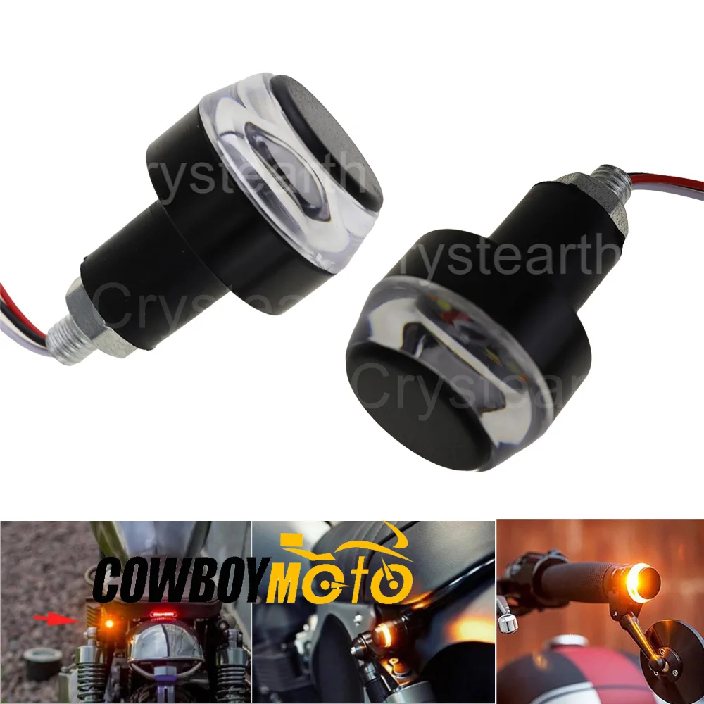 Universal Motorcycle 7/8" 22mm Handle Bar End Plug Turn Signal LED Indicator Blinker Light Lamp For Honda Yamaha Suzuki Kawasaki
Universal Motorcycle 7/8" 22mm Handle Bar End Plug Turn Signal LED Indicator Blinker Light Lamp For Honda Yamaha Suzuki Kawasaki