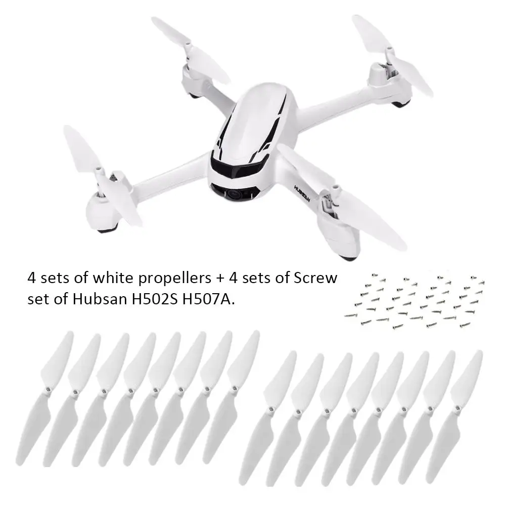 Лопасти для квадрокоптера HUBSAN X4 Desire Drone H502S H502E H507A H216A 16 шт./4 комплекта | Игрушки и