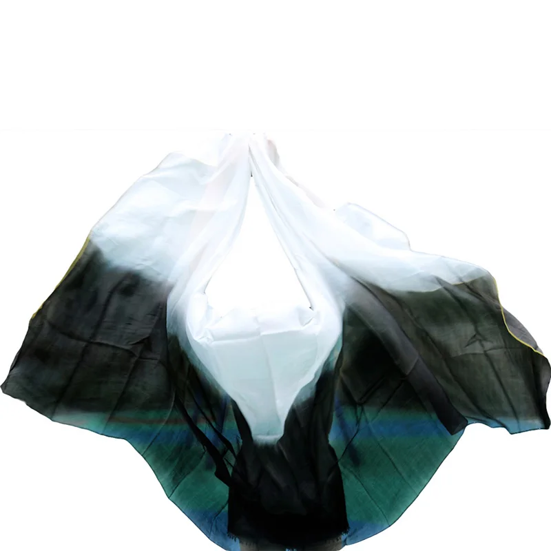 100% Silk Belly Dance Veil Dance Veil Shawl Scarf Black+White Color Belly Dance Practice Performance Silk Veils 250/270*114 cm
100% Silk Belly Dance Veil Dance Veil Shawl Scarf Black+White Color Belly Dance Practice Performance Silk Veils 250/270*114 cm