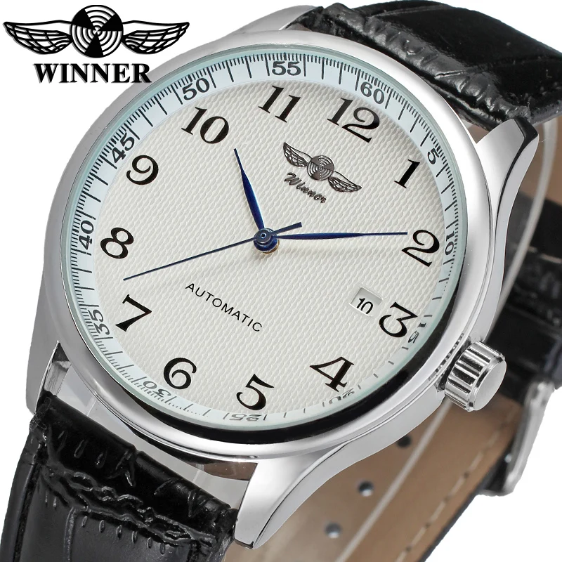 New Winner Casual Automatic Watches Men Hot sale Automatic fashion Men Watch black leather strap Shipping Free WRG8024M3S4
New Winner Casual Automatic Watches Men Hot sale Automatic fashion Men Watch black leather strap Shipping Free WRG8024M3S4
