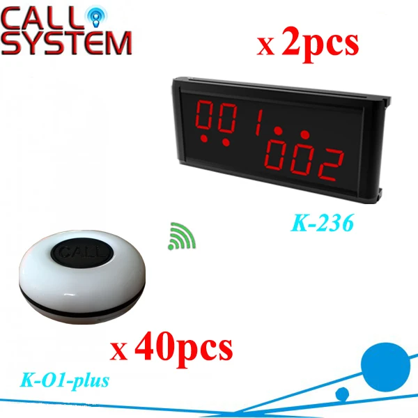Restaurant&Hotel Suppliers Waiter wireless call calling system 2 monitor with 40 room/table bells with CE Certification
Restaurant&Hotel Suppliers Waiter wireless call calling system 2 monitor with 40 room/table bells with CE Certification