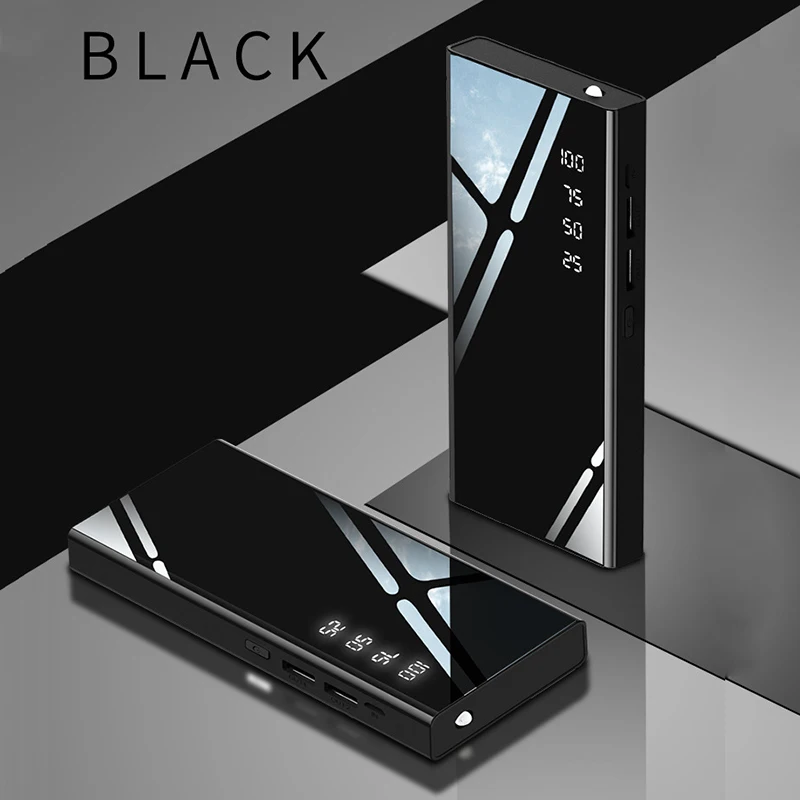 10000mAh Portable External Power Bank Phone Charger Dual USB Port Powerbank LED Display Flashlight Phone Battery Charger
10000mAh Portable External Power Bank Phone Charger Dual USB Port Powerbank LED Display Flashlight Phone Battery Charger