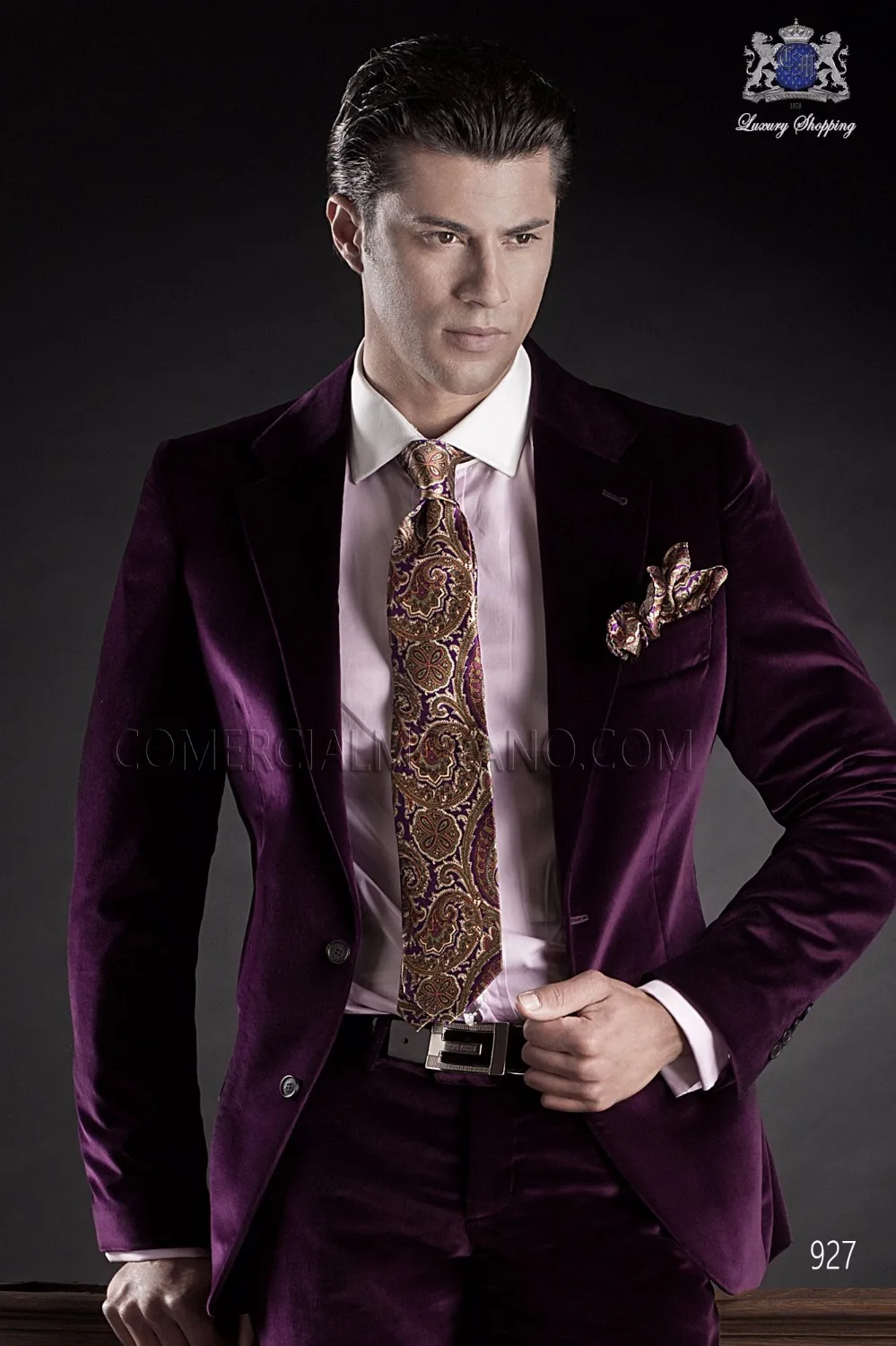2017 Latest Coat Pant Designs Italian Purple Velvet Men Suit Groom Tuxedo Prom Blazer Style Suits Jacket Pant 2 Pieces Masculino
2017 Latest Coat Pant Designs Italian Purple Velvet Men Suit Groom Tuxedo Prom Blazer Style Suits Jacket Pant 2 Pieces Masculino