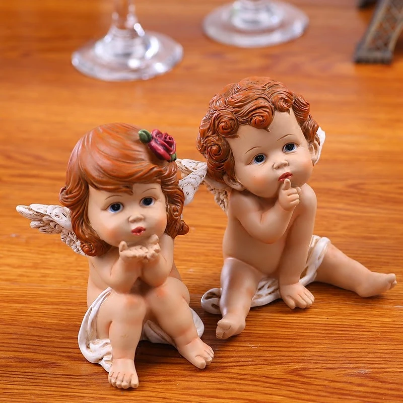 European Resin Crafts Little Angel Wedding Supplies TV Cabinet Decoration God Cupid Angel Wedding Gift
European Resin Crafts Little Angel Wedding Supplies TV Cabinet Decoration God Cupid Angel Wedding Gift