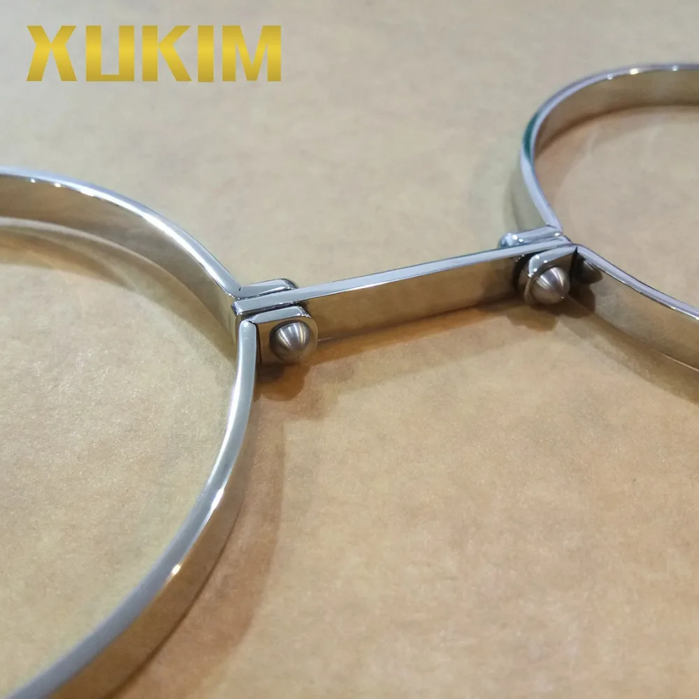 Xukim Jewelry Latest Design Silver Plated Double Ring Loop 316L Stainless Steel Bangle Bracelet Jewelry
Xukim Jewelry Latest Design Silver Plated Double Ring Loop 316L Stainless Steel Bangle Bracelet Jewelry