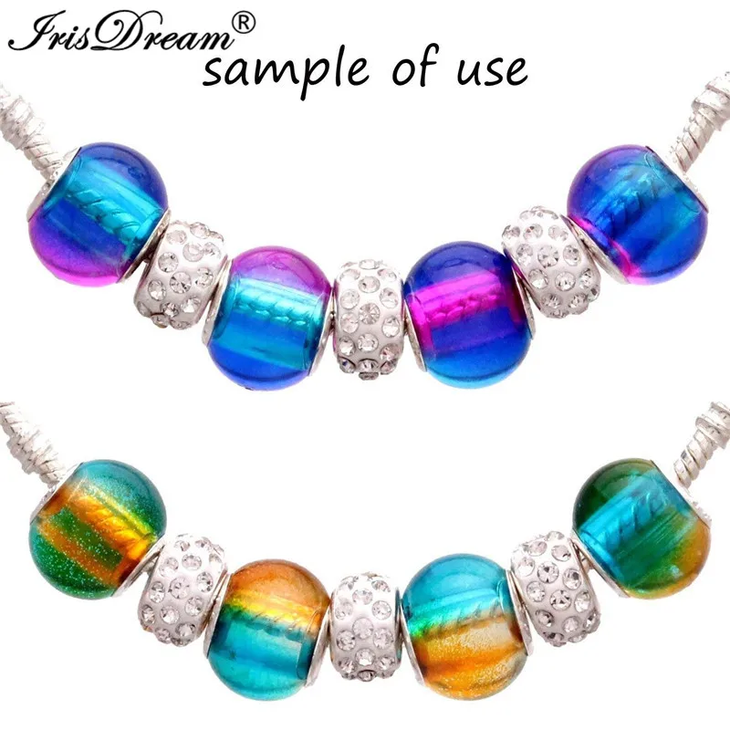 10PCS Lot Fluoresce Big Hole Round Loose Murano Spacer Crystal Glass Beads Fit Pandora Charms Bracelet For DIY Jewelry Necklace
10PCS Lot Fluoresce Big Hole Round Loose Murano Spacer Crystal Glass Beads Fit Pandora Charms Bracelet For DIY Jewelry Necklace