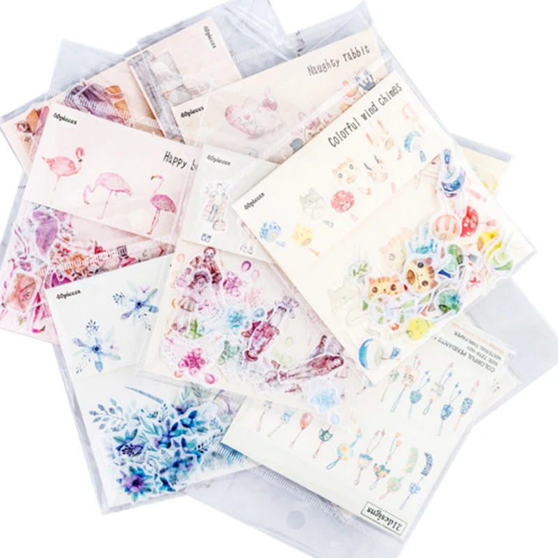 20packs/lot Creative Small Plants and Animals Multi style Self-Adhesive paper DIY Diary Ablum Scrapbooking stickers Decoration
20packs/lot Creative Small Plants and Animals Multi style Self-Adhesive paper DIY Diary Ablum Scrapbooking stickers Decoration