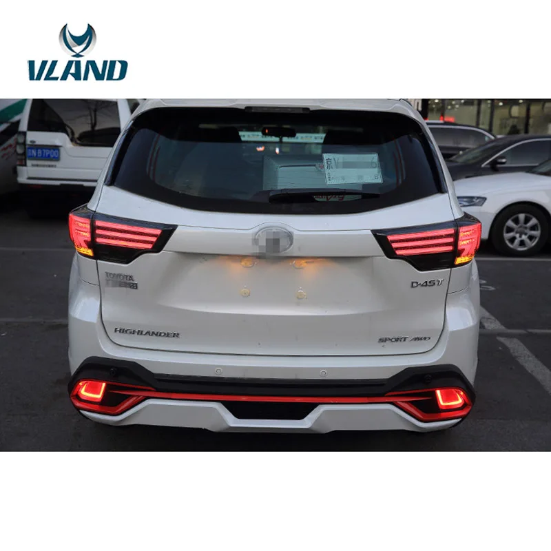 Vland Factory Car Accessories Tail Lamp for Toyota Highlander 2015-2017 LED Tail Light Plug and Play Design
Vland Factory Car Accessories Tail Lamp for Toyota Highlander 2015-2017 LED Tail Light Plug and Play Design