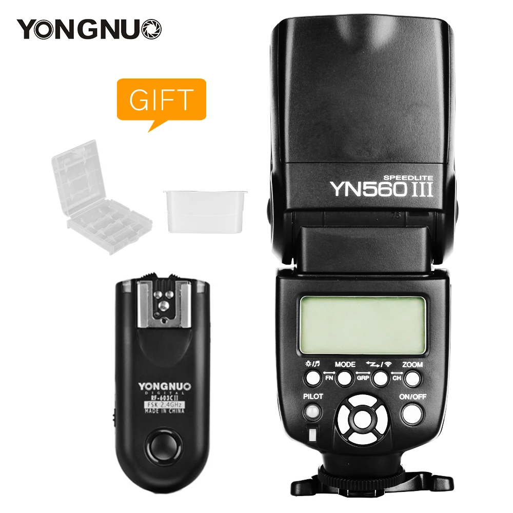 Yongnuo YN 560 III YN560III вспышка со стандартной фотовспышкой для Canon Nikon|yongnuo yn iii|yongnuo 560yn |
