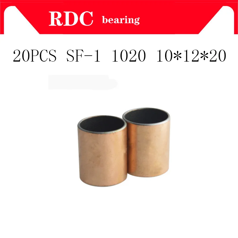 Free shipping 20Pcs SF1 SF-1 20pcs 1020 1020 10*12*20 Self Lubricating Composite Bearing Bushing Sleeve 10 x 12 x 20mm
Free shipping 20Pcs SF1 SF-1 20pcs 1020 1020 10*12*20 Self Lubricating Composite Bearing Bushing Sleeve 10 x 12 x 20mm
