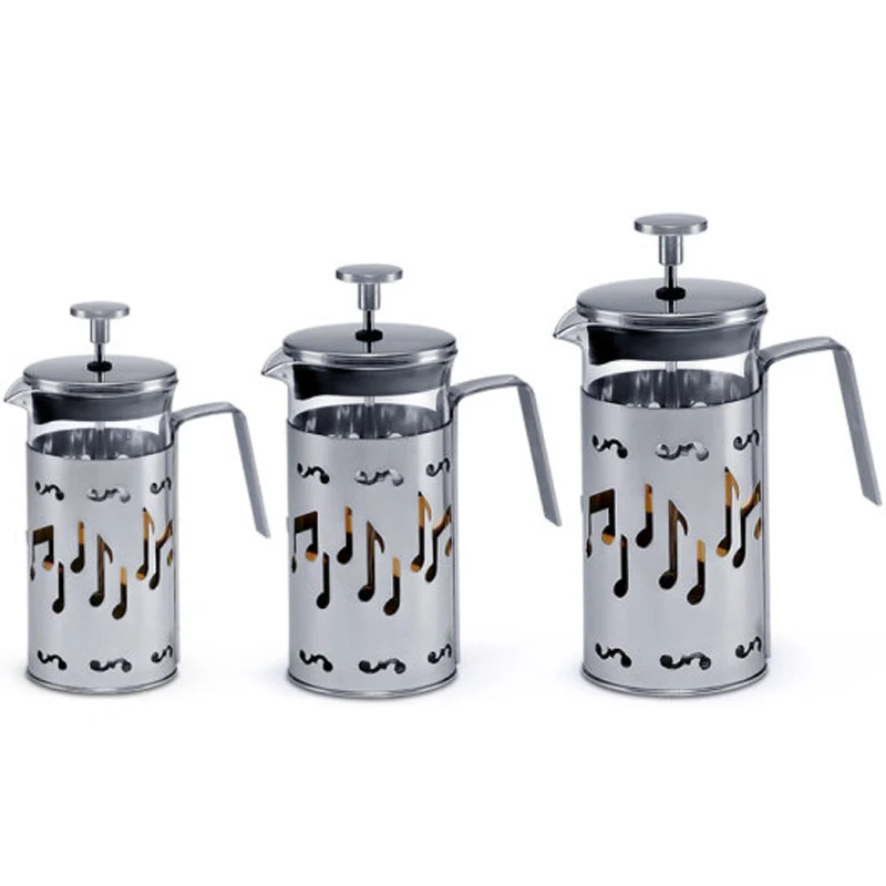 Musical Note Stainless Steel Glass French Presses High Temperature Resistance Coffee Pot Creative Tea Pot Coffee Tool
Musical Note Stainless Steel Glass French Presses High Temperature Resistance Coffee Pot Creative Tea Pot Coffee Tool