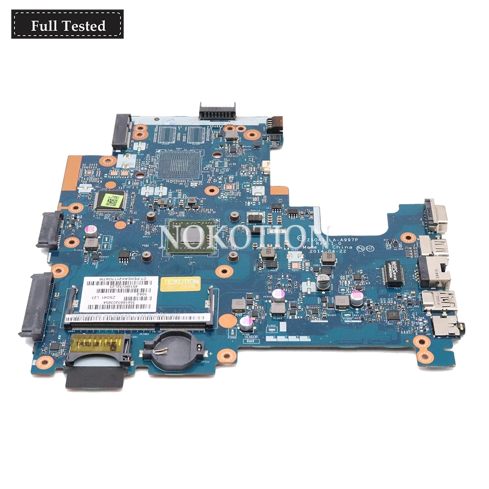 NOKOTION 764174-501 764174-001 Main board For HP 14-G 245 Laptop motherboard ZSO41 LA-A997P with EM6010 CPU DDR3L
NOKOTION 764174-501 764174-001 Main board For HP 14-G 245 Laptop motherboard ZSO41 LA-A997P with EM6010 CPU DDR3L