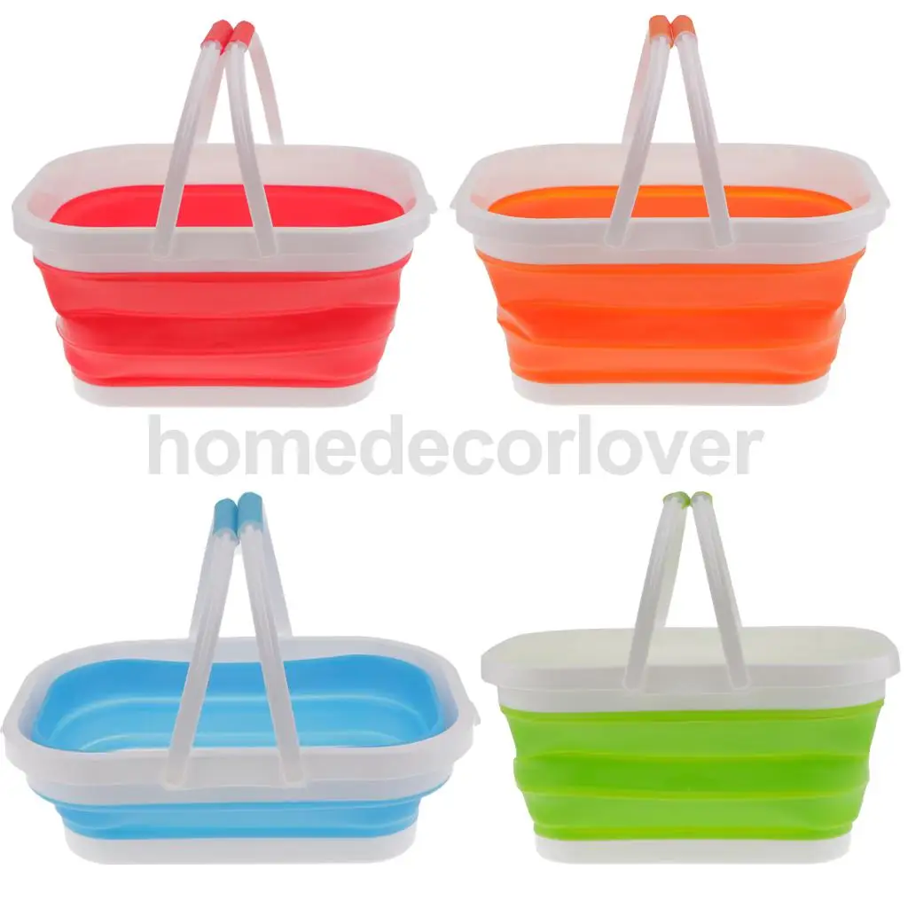 Silicone Retractable Folding Shopping Basket Kitchen Vegetable Fruit Tote Bucket
Silicone Retractable Folding Shopping Basket Kitchen Vegetable Fruit Tote Bucket