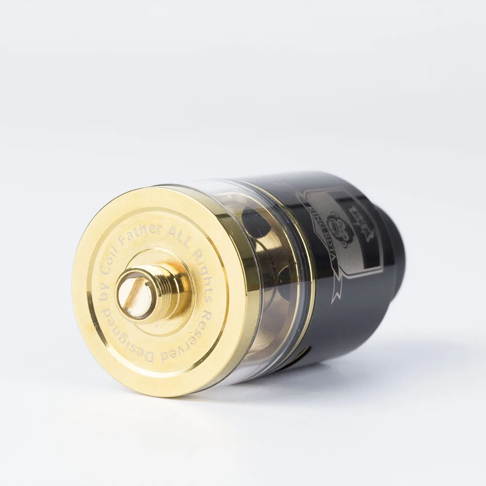 Coil Father King RDTA Tank Vaporizer 510 Thread 3.5ml Atomizer 25mm Diameter For Electronic Cigarette Mod
Coil Father King RDTA Tank Vaporizer 510 Thread 3.5ml Atomizer 25mm Diameter For Electronic Cigarette Mod