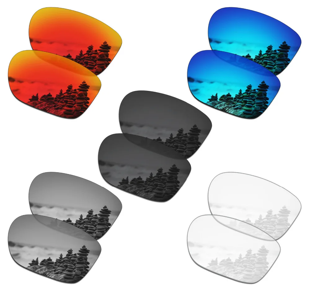 SmartVLT 5 Pairs Polarized Sunglasses Replacement Lenses for Oakley Crossrange - 5 Colors
SmartVLT 5 Pairs Polarized Sunglasses Replacement Lenses for Oakley Crossrange - 5 Colors