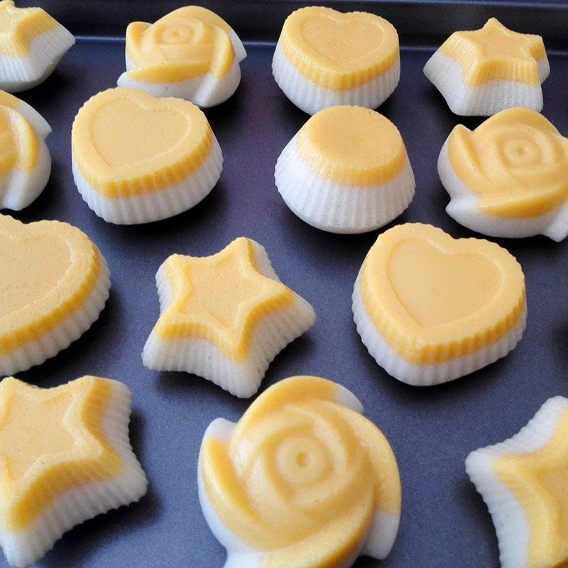 UPORS 24Pcs/Set Silicone Baking Mold Reusable Silicone Cupcake Muffin Baking Cups Liners Non-stick Cake Molds Baking Accessories
UPORS 24Pcs/Set Silicone Baking Mold Reusable Silicone Cupcake Muffin Baking Cups Liners Non-stick Cake Molds Baking Accessories