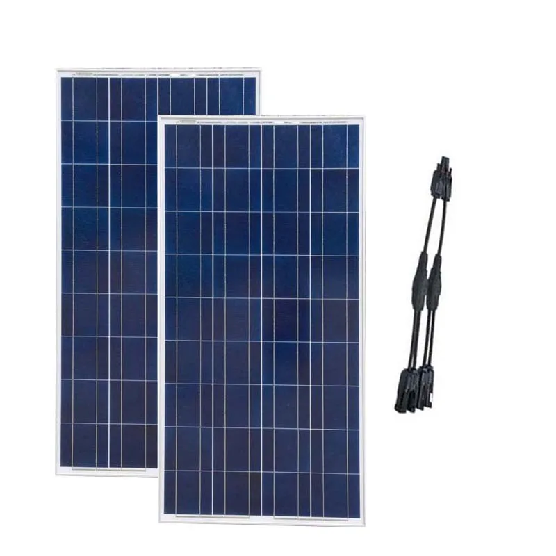 Placa Solar Monocristalino 12v 150w 2 Pcs Solar Battery Placas Solares 300w Camping Caravan Autocaravanas RV Barcos Y Yates
Placa Solar Monocristalino 12v 150w 2 Pcs Solar Battery Placas Solares 300w Camping Caravan Autocaravanas RV Barcos Y Yates