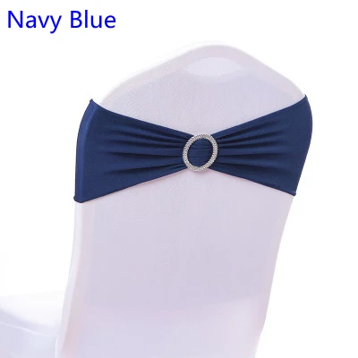 Navy Blue Colour Spandex Chair Sash Wedding Chair Sashes With Round Buckle Lycra Stretch Sash For Chair Spandex Band Universal
Navy Blue Colour Spandex Chair Sash Wedding Chair Sashes With Round Buckle Lycra Stretch Sash For Chair Spandex Band Universal