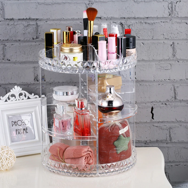 Mordoa Fashion Brands Transparent Acrylic 360-degree Rotating Makeup Organizer Case Detachable Cosmetics Jewelry Storage Box
Mordoa Fashion Brands Transparent Acrylic 360-degree Rotating Makeup Organizer Case Detachable Cosmetics Jewelry Storage Box