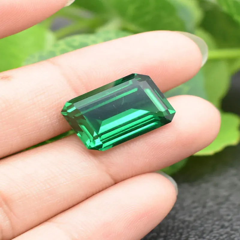 CSJ Created Emerald Loose Gemstone Emerald Cut Nano Emerald For Silver Mounting Rings Diy Jewelry Fine Cutting
CSJ Created Emerald Loose Gemstone Emerald Cut Nano Emerald For Silver Mounting Rings Diy Jewelry Fine Cutting