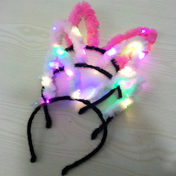 Light Crown Animal Ears Headband Cat Fox Evil Cosplay Glow Hairband Glow Rave LED Party birthday
Light Crown Animal Ears Headband Cat Fox Evil Cosplay Glow Hairband Glow Rave LED Party birthday