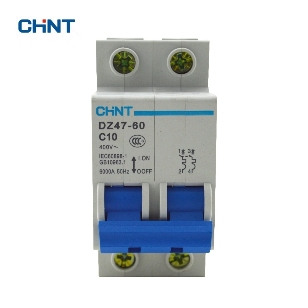 Small Circuit Breaker DZ47-60 2P C10 Home Protection Miniature Circuit Breaker Air Switch C10
Small Circuit Breaker DZ47-60 2P C10 Home Protection Miniature Circuit Breaker Air Switch C10