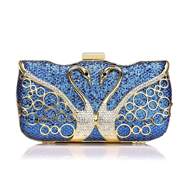 Swan Ladies Evening Clutch Bag Luxury Crystal Bling Purse Wedding Party Bag Day Clutches Women Female Handbag
Swan Ladies Evening Clutch Bag Luxury Crystal Bling Purse Wedding Party Bag Day Clutches Women Female Handbag