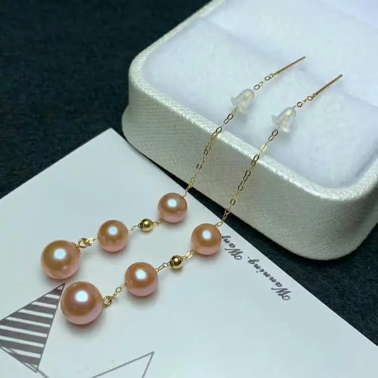 shilovem 18k yellow Natural freshwater pearls Drop Earrings fine Jewelry women trendy anniversary Christmas gift myme6677100zz
shilovem 18k yellow Natural freshwater pearls Drop Earrings fine Jewelry women trendy anniversary Christmas gift myme6677100zz