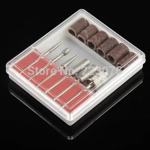 Hot 6 Pcs Professional Nail Art Electric Drill Bits File Manicure Machine Tool 5 packs/lot
Hot 6 Pcs Professional Nail Art Electric Drill Bits File Manicure Machine Tool 5 packs/lot
