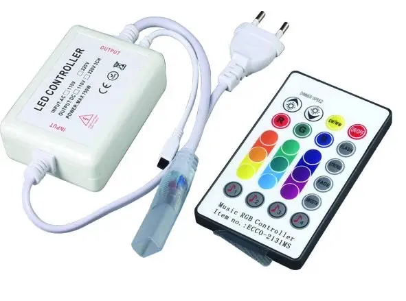 10pcs AC110V 220V 3Channel 750W 24 keys LED IR Music RGB Remote Controller For High voltage LED strip SMD 5050 3528 led light
10pcs AC110V 220V 3Channel 750W 24 keys LED IR Music RGB Remote Controller For High voltage LED strip SMD 5050 3528 led light
