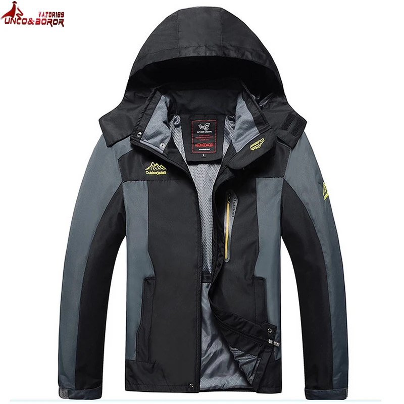 Men`s Waterproof Windproof Hood Breathable Jackets Mens coats Spring Autumn 6XL 7XL 8XL Outdoor Mountain Raincoat men clothing
Men`s Waterproof Windproof Hood Breathable Jackets Mens coats Spring Autumn 6XL 7XL 8XL Outdoor Mountain Raincoat men clothing