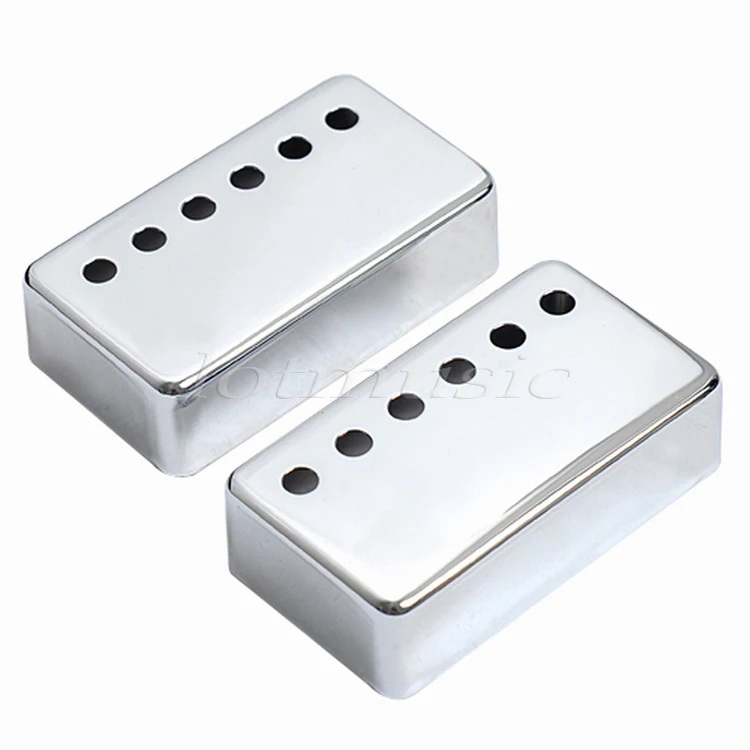 10Pairs Chrome Humbucker Pickup Cover 50/52mm Bridge/Neck Pickup Covers For Electric Guitar Replacement
10Pairs Chrome Humbucker Pickup Cover 50/52mm Bridge/Neck Pickup Covers For Electric Guitar Replacement