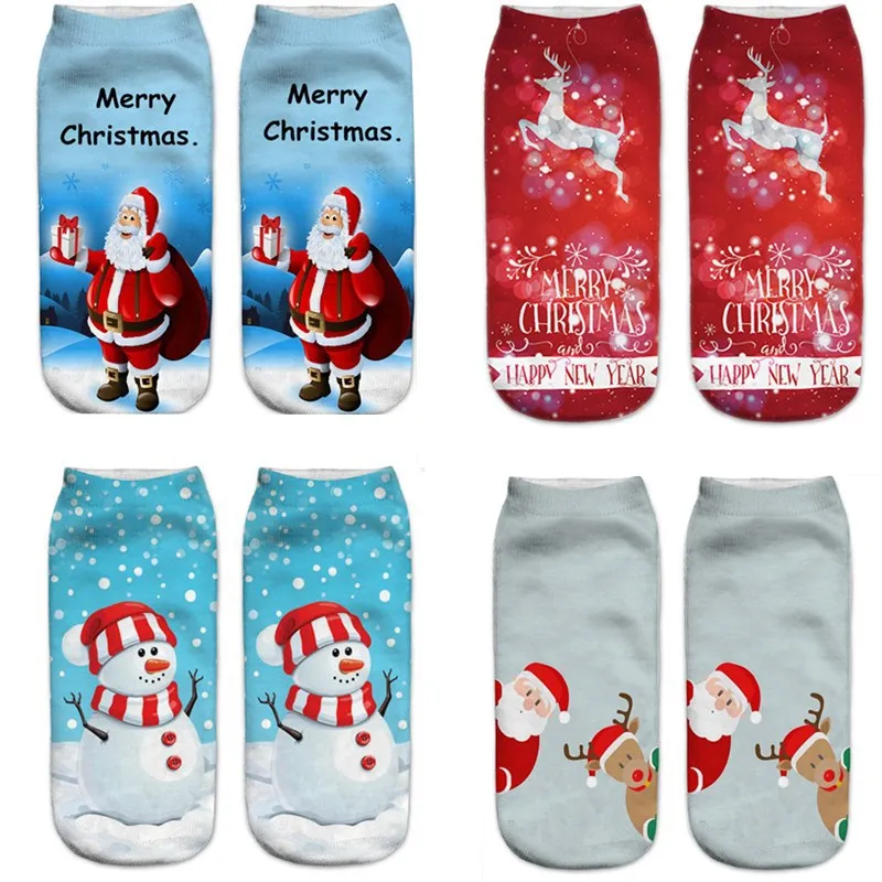Hot Santa Claus Printed 3D Socks Christmas Print Female Socks Women Low Cut Ankle Socks Casual Hosiery Cartoon Stereo Hosiery
Hot Santa Claus Printed 3D Socks Christmas Print Female Socks Women Low Cut Ankle Socks Casual Hosiery Cartoon Stereo Hosiery